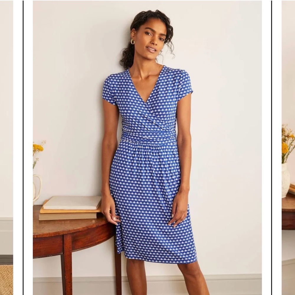 Boden Lola Faux Wrap Dress